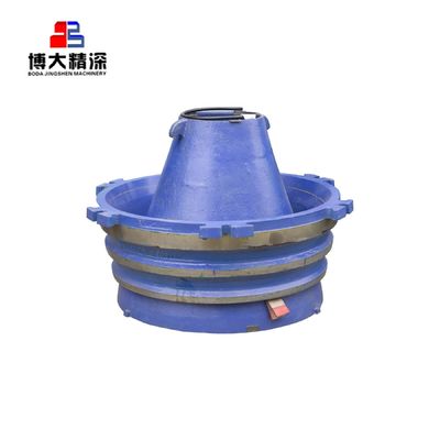 GP11F Cone Crusher Parts Mantel en Bowl Liner smeden Bewerking oppervlaktebehandeling