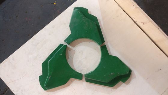 Verticale schacht VSI-crusher slijtagelementen CV228 slijtageplaat lager voor verpletteringsaccessoires