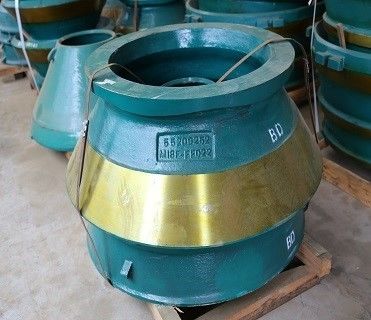GP HP Cone Crusher High Manganese Steel slijtageonderdelen voor vervangende mantel en concave