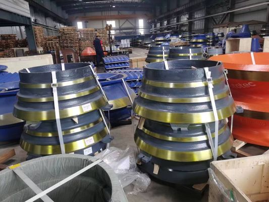 Langdurige Concave CS420 CS430 Cone Crusher Mantel en Bowl Liner voor Energy Mining