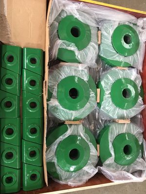 Verdeelplaat Verticale schacht slagcrusher Onderdeel B9600 slijtagelementen voor mijnbouw