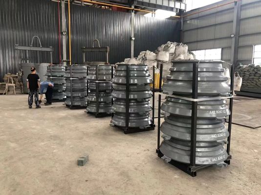 CH430 mantel concave Mn18 Cr2 hoge chroom reserveonderdelen voor kegelbreker mijnbouwapparatuur