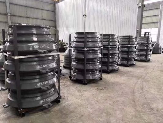 Mantle Concave Bowl Liner voor CS440 Cone Crusher Essential Mining Machinery Parts