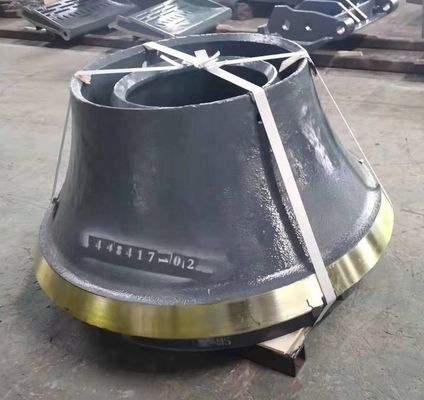 Eenmalige oplossing CH870 CH880 Kegelbreker Concave Mantle Bowl Liner Gewicht KG 999