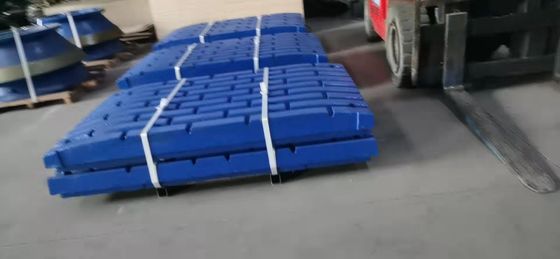 Kleurrijke C100 hoogmanganes staal kaakplaat voor slijtage en onderdelen van mijnmachines