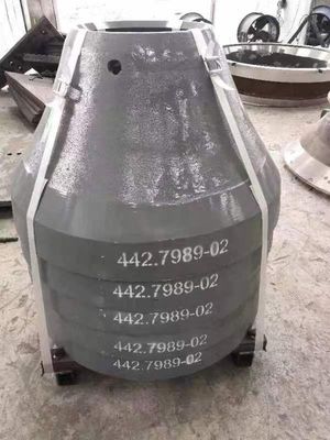 Aanvaardbaar OEM CS660 Crusher Wear Parts Mantel Concave voor Cone Crusher in Ore Mining