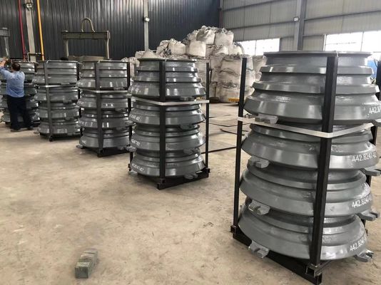 Aanvaardbaar OEM CS660 Crusher Wear Parts Mantel Concave voor Cone Crusher in Ore Mining