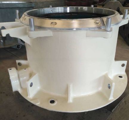 Geforgeerd koolstofstaal hoofdframe voor HP300 breekmachinebewerking indien nodig oppervlaktebehandeling
