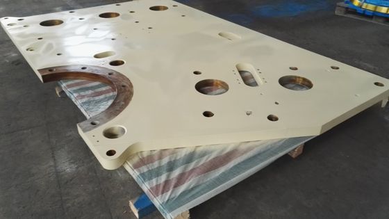 Originele kleuren van de onderdelen van de kaakbreker met de onderdelen van de steenkegelbreker van het koolstofstaal