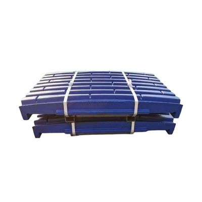 Verbranding van de kaakbreker met vaste kaakplaat 814320042100 voor C100-machine-type-breker