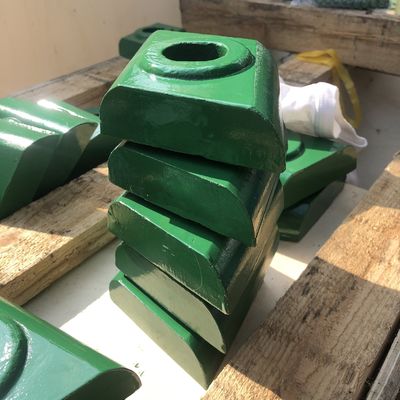 VSI Crusher Wear Parts Hoogte slijtage plaat Chroom materiaal Standard Klant specificatie