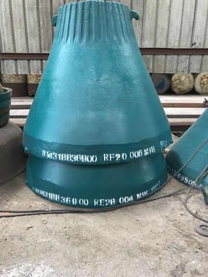 Hoogmanganesteenbreker Kegelbreker Concave mantel Bowl Liner in verschillende kleuren