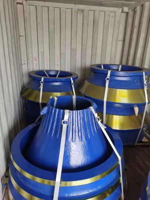 Energie Mijnbouw Ertsmijnbouw GP100 100S Bowl Liner Mn13 Mn18cr2 Cone Crusher Spare Wear Parts ALLOY STEEL