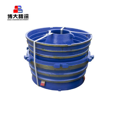 Ertsmijnbouw GP500 500S Mantle Bowl Liner voor mijnbouwverwerkende onderdelen ALLOY STEEL 578KG