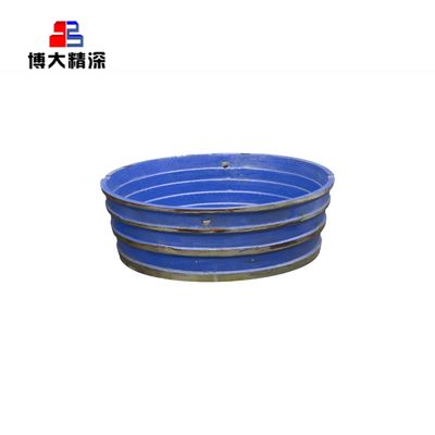 Ertsmijnbouw GP500 500S Mantle Bowl Liner voor mijnbouwverwerkende onderdelen ALLOY STEEL 578KG