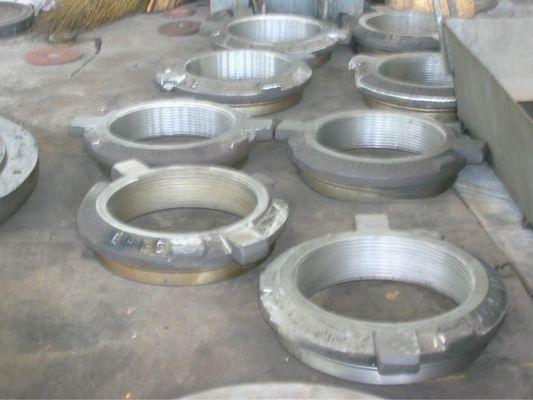 Versletenheidsbestendige materialen Breekmachineonderdelen Binnenkop moer Vergrendelingsmoer voor H7800 8800 MINING