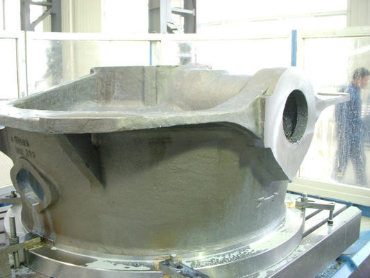 Vervaardiging van de onderste frame voor GP500S Conus Crusher gebruikt in het mijnbouwproces