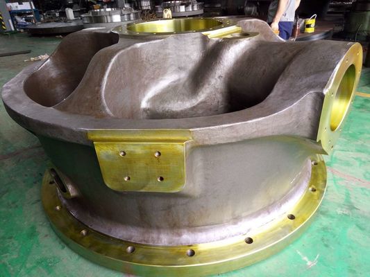 Vervaardiging van de onderste frame voor GP500S Conus Crusher gebruikt in het mijnbouwproces
