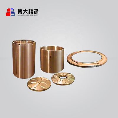 Gepersonaliseerde bronzen koperkegelcrusher accessoires voor de mijnbouwindustrie Standard grootte