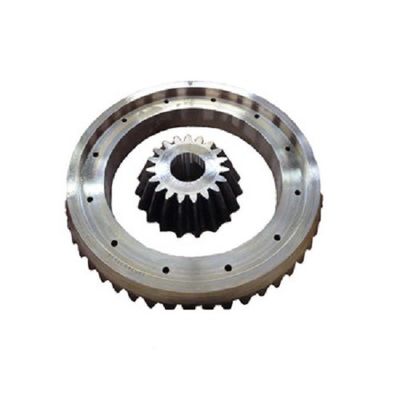 Carbon Steel Mining Stone Cone Crusher Parts Drive Gear Pair Hot in Sale Originele kleur