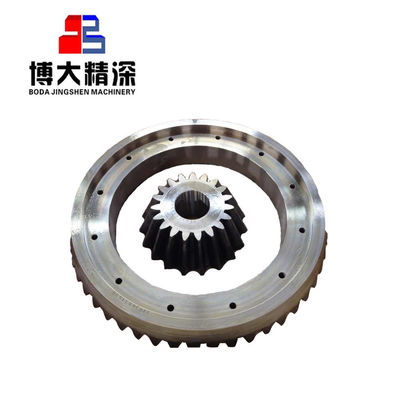 Carbon Steel Mining Stone Cone Crusher Parts Drive Gear Pair Hot in Sale Originele kleur
