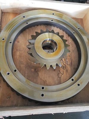 Op maat gemaakte oppervlaktebehandelde aandrijving voor de mijnbouw