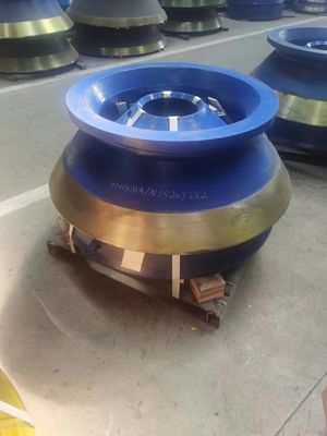 Vernietigers Spare wear parts Mantle Concave Bowl Liner voor Stone Cone Crusher