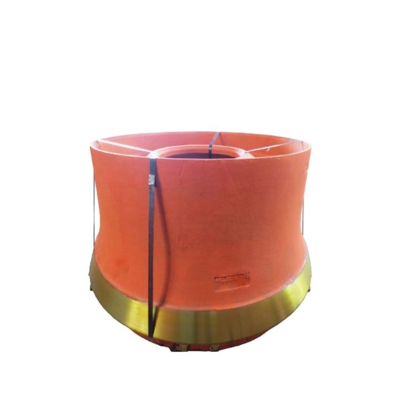 Verbreker reserveonderdelen Concave en mantel voor H4800 Cone Crusher Long Life Resistance OEM