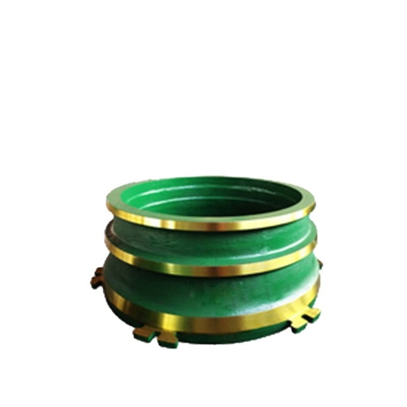 1000KG GP500S slijtage-onderdelen voor kegelbreker mantel concave blow liner gebruikte mijnbouwmachine