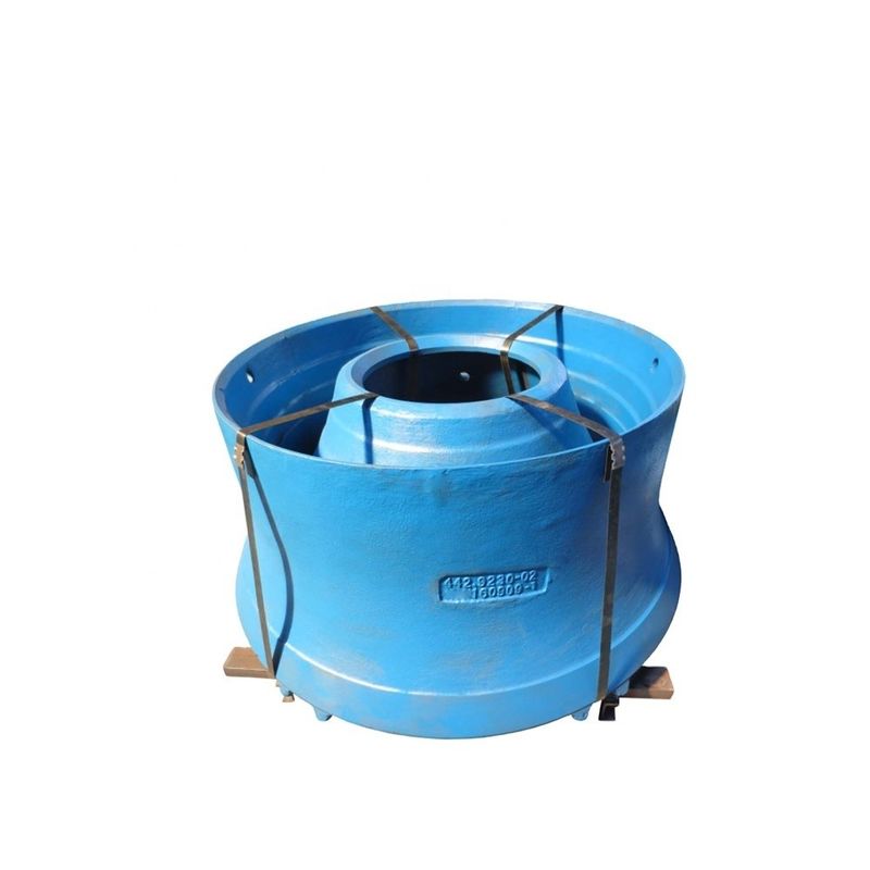 Hoogmanganes staal mantel en concave voor H6800 kegelbreker