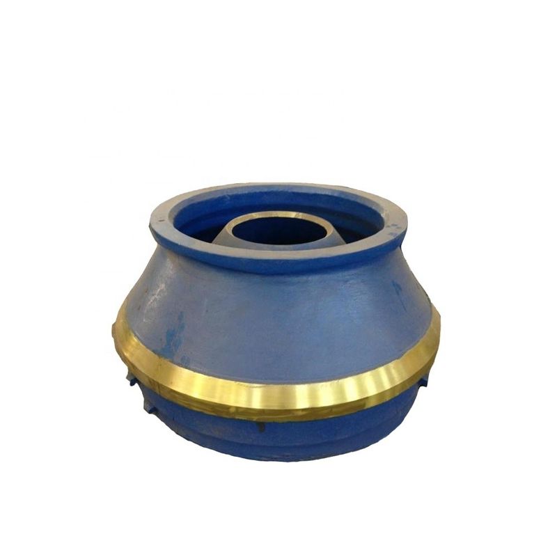 Aanvaardbaar OEM CH430 High Manganese Cone Crusher Wear Parts Mantel en Concave voor Ertsmijnbouw
